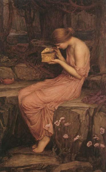 John William Waterhouse Psyche Opening the Golden Box